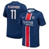 Maglia ufficiale Paris Saint Germain Marco Asensio 11 Casa 2024-25 per Uomo